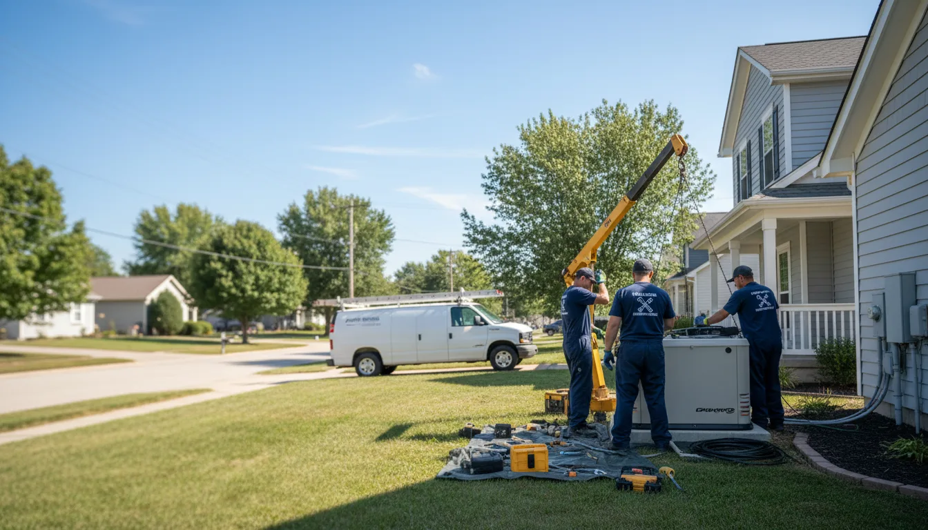 Generator Installation in West Columbia, TX near me
